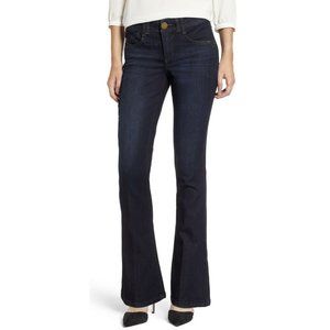 Wit & Wisdom Women's Dark Blue Boot Cut Jeans